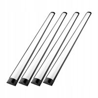 4x Lampa LED Natynkowa Panel 120cm do Garażu Warsztatu Oprawa Świetlówka