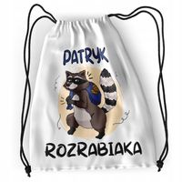 Plecak Sportowy Szkolny Dla Patryka Syna Dziecka Z Nadrukiem Ze Zdjęciem