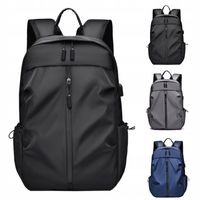 Plecak czarny FLEX Podróżny Turystyczny Pojemny 21l Modny Lekki Wodoodporny