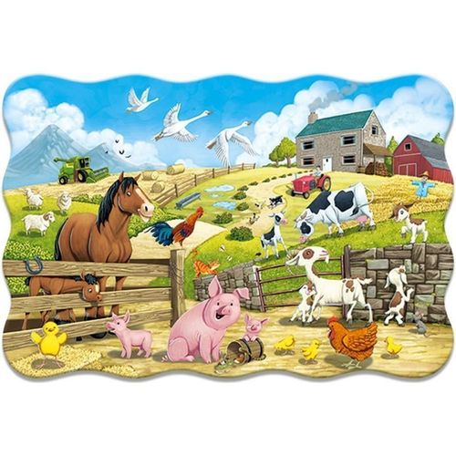 Puzzle 20el.maxi animals farm na Arena.pl