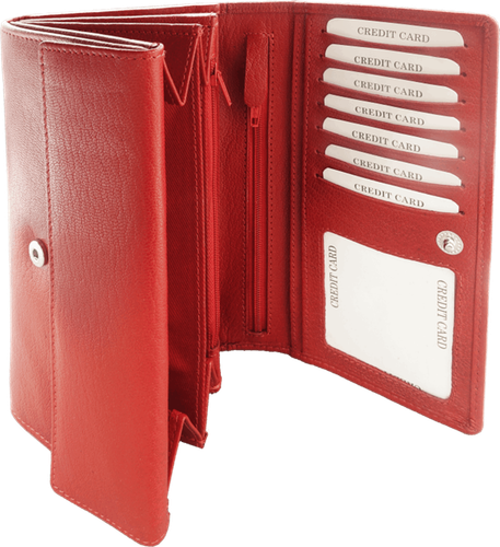 Portfel 37905211 bordowy na Arena.pl