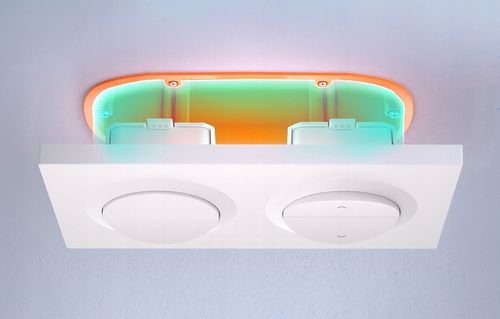 Sonoff EF3G Orb Ramka Potrójna Fusion Do Włączników Ściennych Smart Biała na Arena.pl