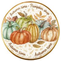 CIASTKO LUKROWANE DYNIE ROZ. S KOŁO NO1 JESIEŃ RĘCZNIE ROBIONE