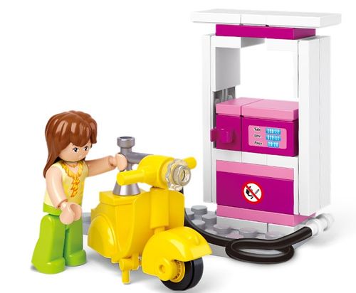 Nowe KLOCKI SLUBAN GD Stacja Paliw 37 - B0518 Stacja benzynowa na Arena.pl