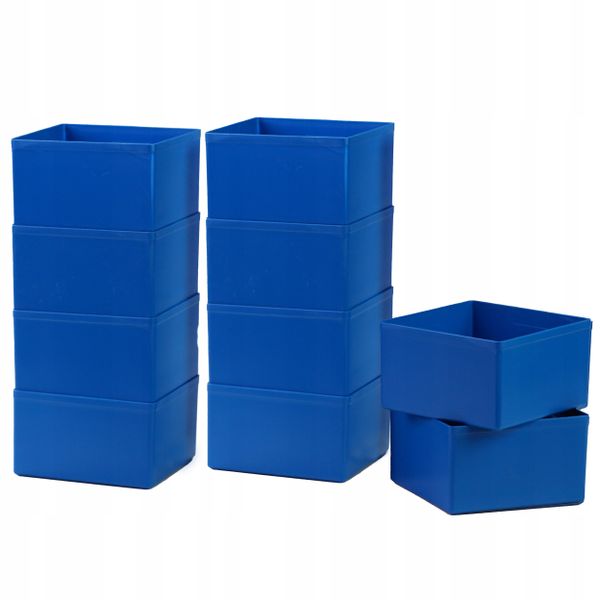 10x Pojemnik na drobiazgi EuroPlus 108x108x63 zdjęcie 1