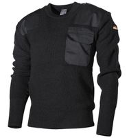 Sweter wojskowy BW czarny 60