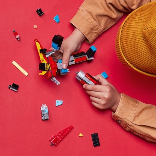 LEGO 3 w 1 - Super Robot, Samolot lub Smok (31124) na Arena.pl