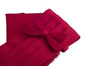 Pas smokingowy czerwony