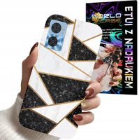 ETUI CASE DO MOTOROLA MOTO E22 / E22i - MARMUREK GEOMETRIA WZORY DLA KOBIET