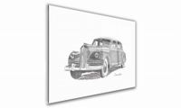 OBRAZ NA SZKLE PROSTOKĄTNY - ZSRR - ZiS 110 - 1945