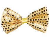 Mucha w cekiny, złota