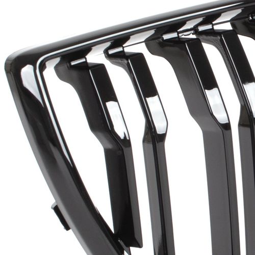 Atrapa Nerki Grill Czarny Połysk do BMW 1 E81 E82 E87 E88 Przed na Arena.pl