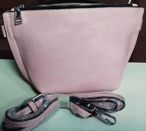 Torebka mała długi pasek PDROWY RÓŻ NOWOŚĆ na Arena.pl