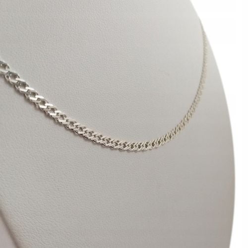 SREBRNY ŁAŃCUSZEK BISMARK 50cm/3mm pr 925 PREZENT na Arena.pl