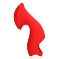 Textured Finger Vibrator - Sunrise Red