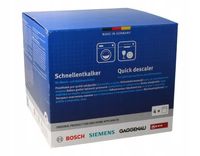2 x 4x odkamieniacz do zmywarki, pralki Bosch Quick Descaler 00312351