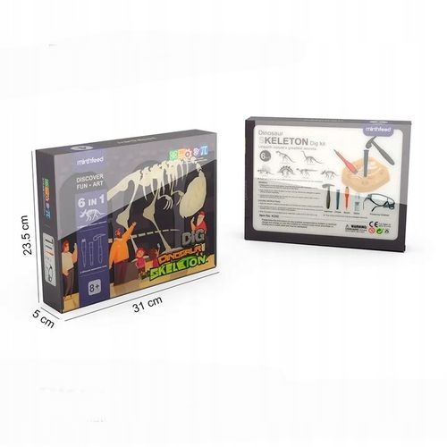 Wykopaliska Dinozaurów 6w1 Skamieniałości na Arena.pl