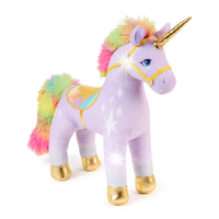 AKADEMIA JEDNOROŻCÓW WILDSTAR MASKOTKA PLUSZOWY JEDNOROŻEC ZE ŚWIATŁEM 35CM