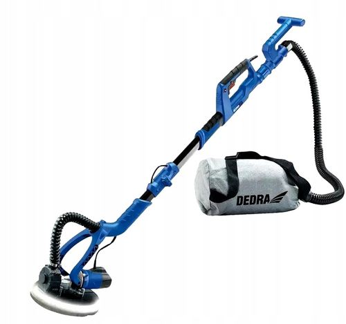 SZLIFIERKA do gipsu DEDRA ŻYRAFA z wysięgnikiem GŁADZI TYNKÓW ŚCIAN LED na Arena.pl