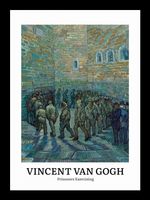 Plakat 13x18cm Design Prisoners, Van Gogh Vintage do Salonu