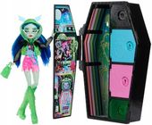LALKA MONSTER HIGH Ghoulia Yelps Straszysekrety Neonowa HNF81