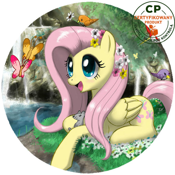 Opłatek na tort Fluttershy zdjęcie 1