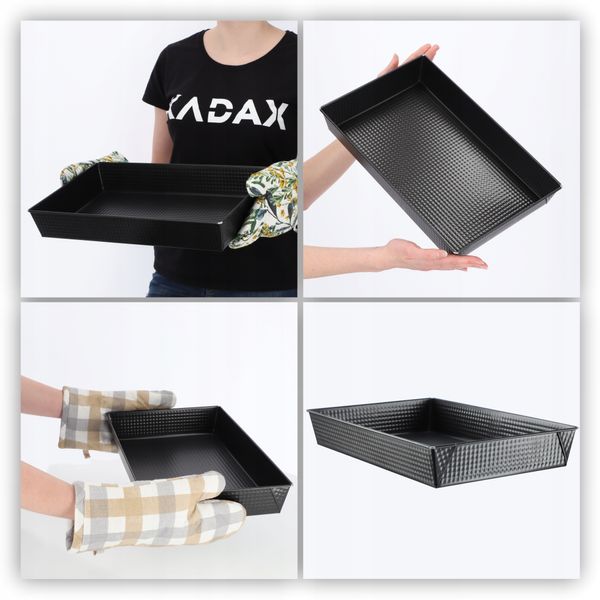 BLACHA FORMA DO PIECZENIA NIEPRZYWIERALNA 40x25x6 zdjęcie 3