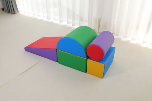 tor przeszkód dla dzieci Soft - kolorowy na Arena.pl