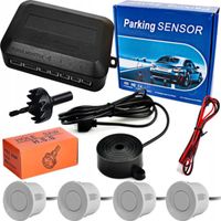 4 CZUJNIKI PARKOWANIA COFANIA BUZZER PRZÓD TYŁ