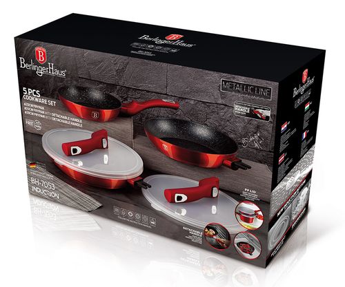 zestaw 3 patelni granitowych berlingerhaus bh-7053 na Arena.pl