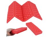 Mata do siedzenia składana karimata turystyczna czerwona