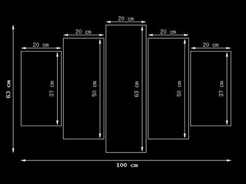 70 100Cm Obraz 5 Elem Piłka Bramce Druk Płótno Ściana na Arena.pl