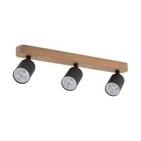 lampa reflektor spot top wood czarny/dąb 3292 tk lighting