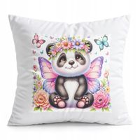 PODUSZKA BIAŁA PREZENT - ZWIERZĘTA PANDA