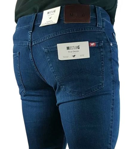 Męskie jeansy Mustang Tramper -Regular Straight 1012559-5000-843 - W35/L30 na Arena.pl