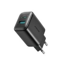 ładowarka sieciowa usb-c i usb-a 25w sfc pps pd - czarna