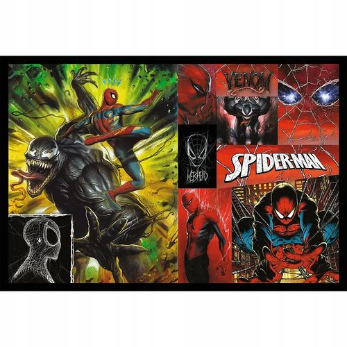 puzzle 2x200 dzień i noc spidermana 13314 na Arena.pl