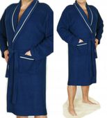 Luksusowy męski szlafrok Elegant 100% cotton 1184