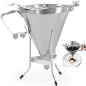 dozownik pistolet stalowy do sosów i kremów kitchen line - hendi 551813