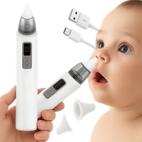 SPIRATOR DO NOSA USZU ELEKTRYCZNY ODKURZACZ ODCIĄGACZ KATARU REGULACJA MOC