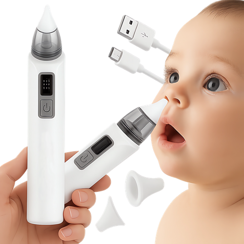 SPIRATOR DO NOSA USZU ELEKTRYCZNY ODKURZACZ ODCIĄGACZ KATARU REGULACJA MOC na Arena.pl