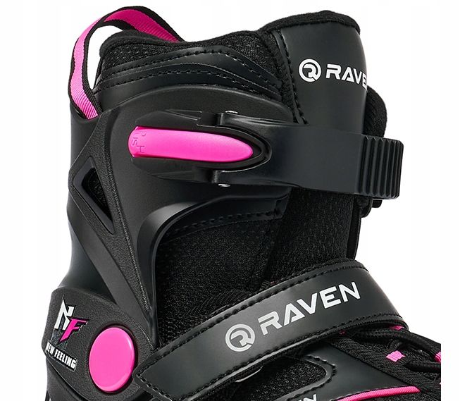 Rolki Regulowane RAVEN Pulse Black/Fuchsia 37-40 zdjęcie 10