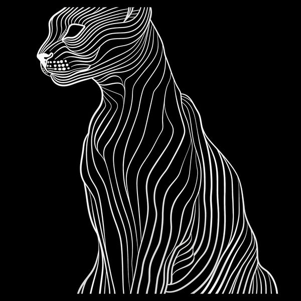 Plakat 40x40cm Minimalny Kontur zdjęcie 2