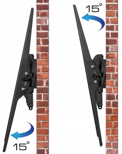 UCHWYT DO TELEWIZORA WIESZAK NA TV LCD UCHYLNY MOCNY 35-85 CALI KingMount na Arena.pl