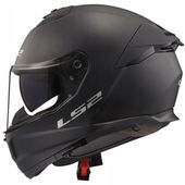 KASK MOTOCYKLOWY LS2 FF808 STREAM II SOLID MATT BLACK CZARNY S