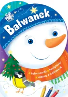 Świąteczne activity z wykrojnikiem. Bałwanek