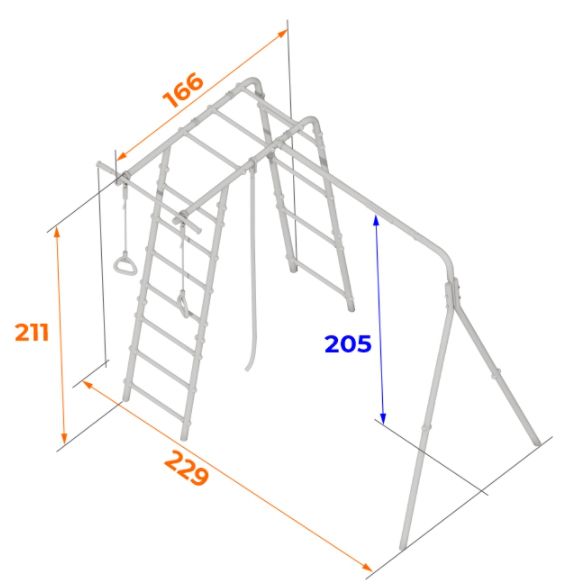 plac zabaw do ogrodu Leśna Polanka siedzisko zdjęcie 3