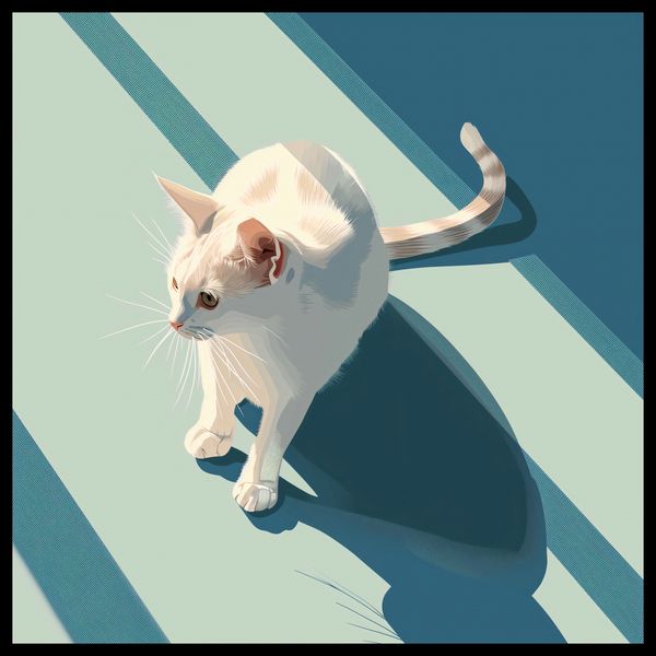 Plakat 50x50cm Kocia Persona zdjęcie 2