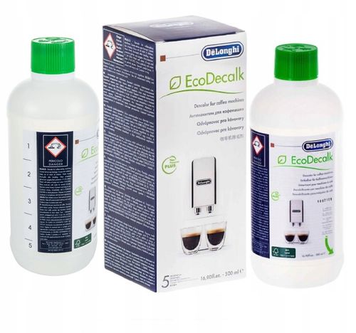 2x Filtr Do Ekspresu Delonghi AL-S002 + Odkamieniacz EcoDecalk 500ml na Arena.pl