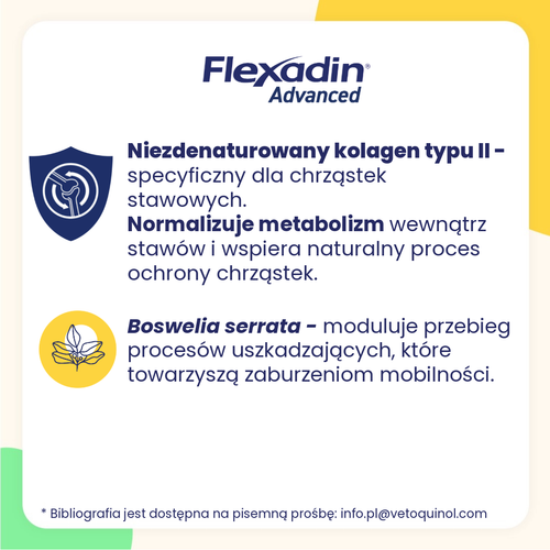 vetoquinol flexadin advanced 60szt na Arena.pl